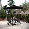 Flash Furniture Brazos Series Outdoor 4pcs Folding Chair with Flex Comfort Material and Metal Frame - 2 of 4