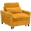 NicBex Couches for Living Room Sofa Bed Lazy Sofa Chair Small Couch Pull Out Couch with 1 Pillow for Apartment Bedroom - 2 of 4