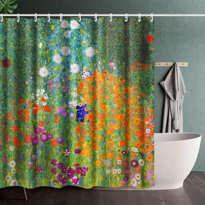 LunaLulinlk Bathroom Shower Curtain Set with Hooks
