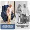 GustoWave Power Lift Recliner Chair for Elderly, Oversized Electric Recliner with Massage, Heat, Lay Flat, Stand Assist, 2 Cup Holders - 4 of 4