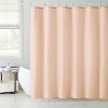 Home Mart Goods Beige Vinyl Shower Curtain Liner Waterproof - 70" x 72" - 2 of 3