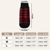Unique Bargains Non-Slip Dog Socks Paw Protectors Red 4 Pcs - 2 of 4