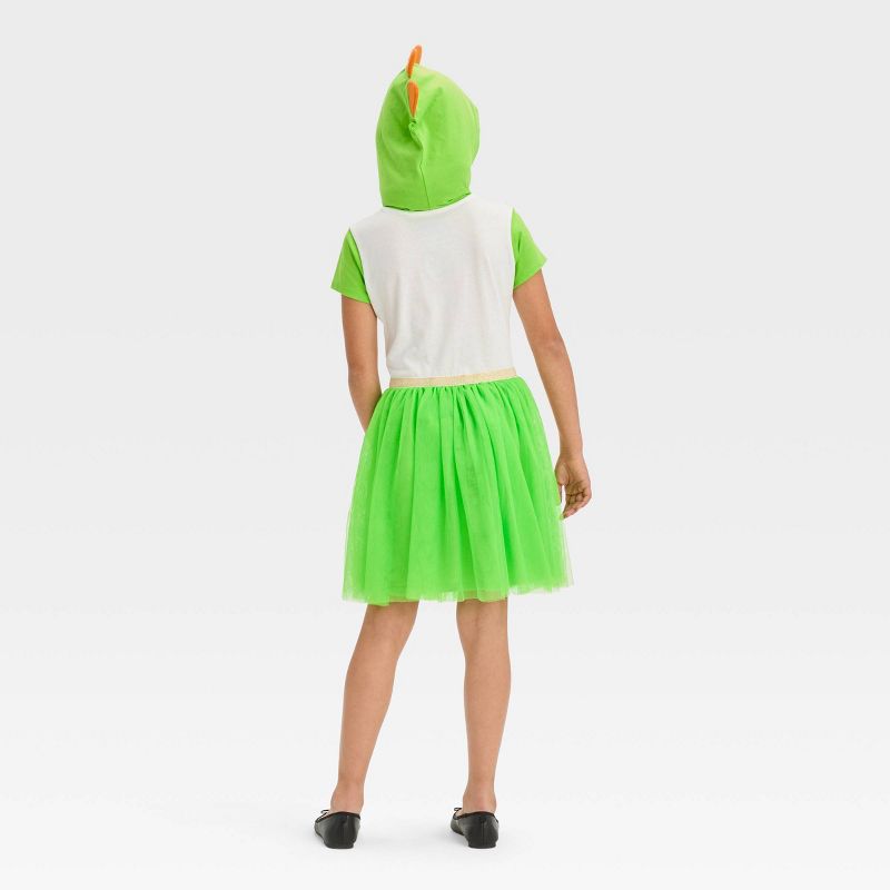 Girls&#39; Yoshi Cosplay Dress - Green, 2 of 5