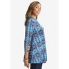 Jessica London Women's Plus Size Stretch Knit Swing Tunic - 4 of 4