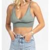 Women's SWEATER V-NECK CROP TANK - ENDLESS BLU. - 3 of 4