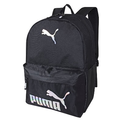 puma backpack black and white