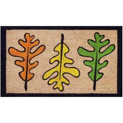 Envelor Coir Door Mat with Non-Slip Rubber Backing