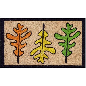 Envelor Coir Door Mat with Non-Slip Rubber Backing - 1 of 4