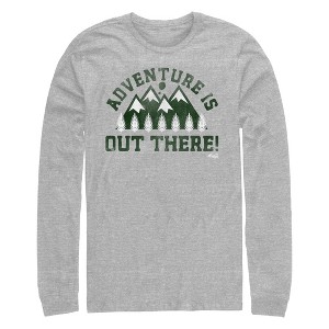 Men's Up Adventure Is out There in the Mountains Long Sleeve Shirt - 1 of 4