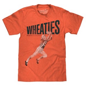 Tee Luv Wheaties Breakfast of Champions Football Player T-Shirt - 1 of 3