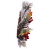 Kurt Adler Un-Lit Gingerbread Flocked Wreath, 20in - 4 of 4