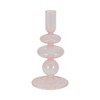 Glass Taper Candle Holder - Modern Decorative Candlestick for Home, Office, Bedroom & Living Room - Elegant Tall Contemporary Accent Decor - 2 of 4