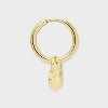 Bijoux Sport by Luv Aj MLB Gold Logo Heart Hoop Earrings - 3 of 3