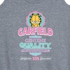 Women's - Garfield - Genuine Attitude Graphic Racerback Tank - 2 of 4