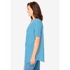 Woman Within Plus Size Seersucker Baseball Shirt - 4 of 4