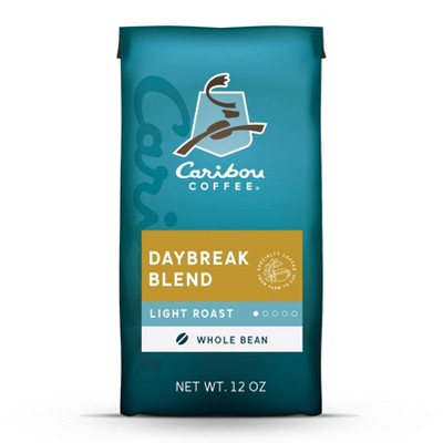 Caribou Coffee Daybreak Light Roast Whole Bean Coffee - 12oz