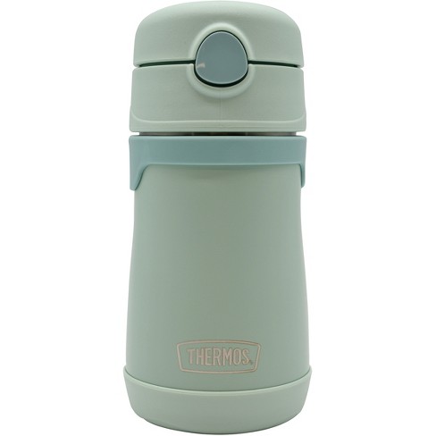 Thermos Baby 10 Oz. Vacuum Insulated Stainless Steel Straw Bottle - Mint :  Target