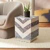 Blythe Square Stool - STL1801 - Safavieh - 2 of 4