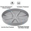 Unique Bargains Lightweight Sturdy Durable Nordic Minimalist Plant Saucers 2 Pcs - 4 of 4