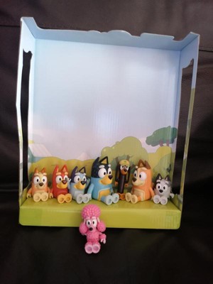 Bluey famille et ses amis : Coffret de 8 figurines articulées - Moose Toys