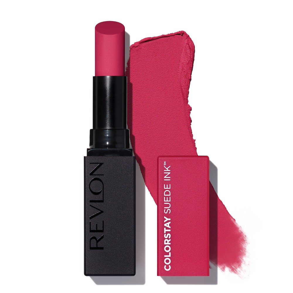 Photos - Other Cosmetics Revlon ColorStay Suede Ink Lightweight with Vitamin E Matte Lipstick - 011 