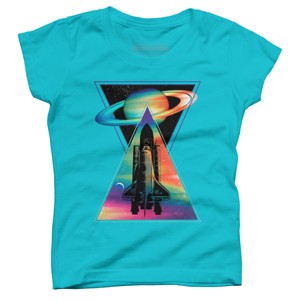 Girl's Design By Humans The Explorer By clingcling T-Shirt - 1 of 3