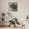 Bicycle Basket with Flowers by Katharina Valeeva Unframed Wall Canvas - iCanvas - 3 of 3