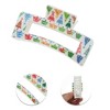Unique Bargains Christmas Hair Clips Square Tree for Christmas 3.35"x1.77"x1.57" White 1 Pc - 3 of 4
