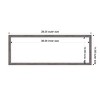 Amanti Art Florence Gray Framed Magnetic Dry Erase Board - 4 of 4