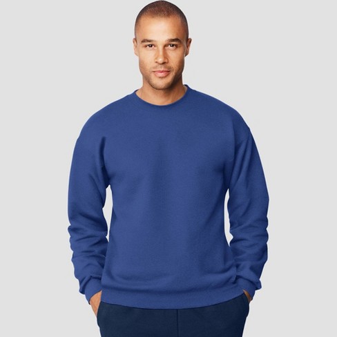 Hanes navy blue hot sale sweatshirt