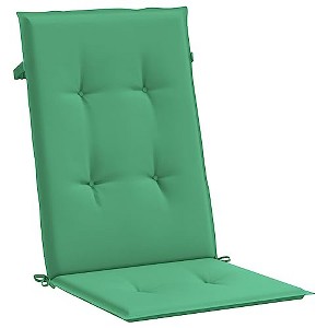 vidaXL Chair Cushion 2 Pcs, Garden High Back Chair Cushion, Water Repellent Seat Pad with Non-Slip Elastic Back for Garden Terrace - 1 of 4
