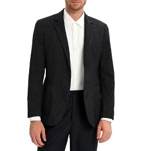 Men's Sport Coats & Blazers Linen Suit Jacket Casual Blazer for Men One Button - 1 of 4