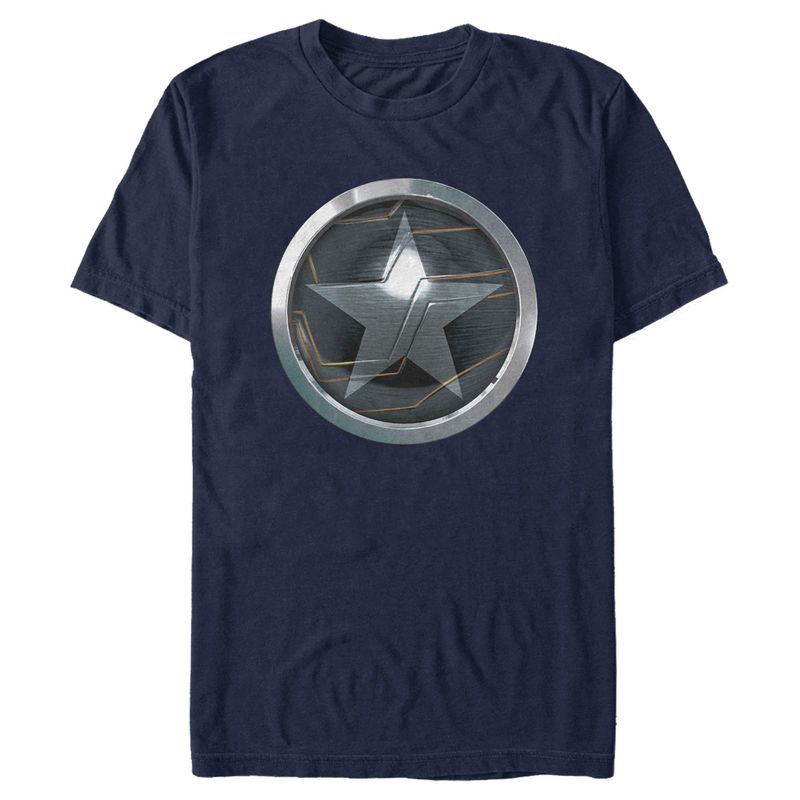 Men's Marvel The Falcon and the Winter Soldier Bucky Logo T-Shirt, 1 of 6