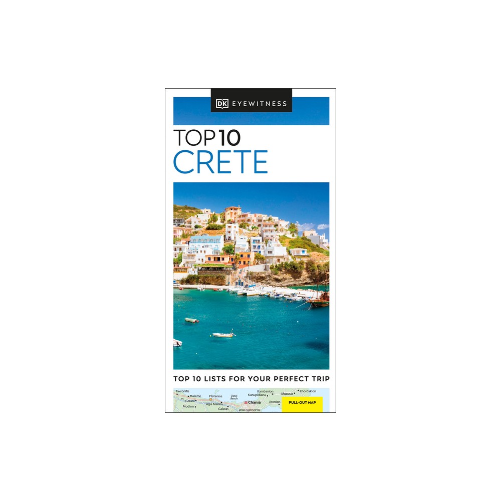 DK Top 10 Crete - (Pocket Travel Guide) by Dk Travel (Paperback)