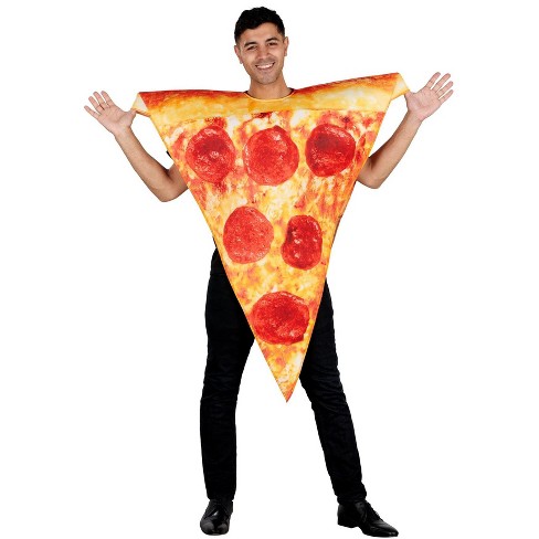 Angels Costumes Pepperoni Pizza Adult Costume | One Size : Target