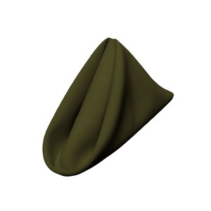 Slickblue Polyester Poplin Napkins 18"x18", Serged Edge, Event or Daily Table Use, 41 Color Options – Set of 4 or 10 - 1 of 4