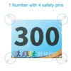 Unique Bargains Tearproof Sports Game Basketball Running Bib Competitor Numbers - 3 of 4