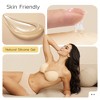 Niidor Adhesive Bra Strapless Sticky Invisible Push up Silicone Bra for Backless Dress with Reusable Nipple Covers - 3 of 4