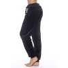 Just Love Women's Velour Plush Jogger Pants - Soft and Cozy Lounge - 2 of 2