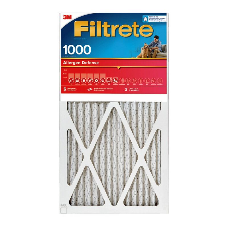 Filtrete Allergen Defense Air Filter 1000 MPR, 1 of 14