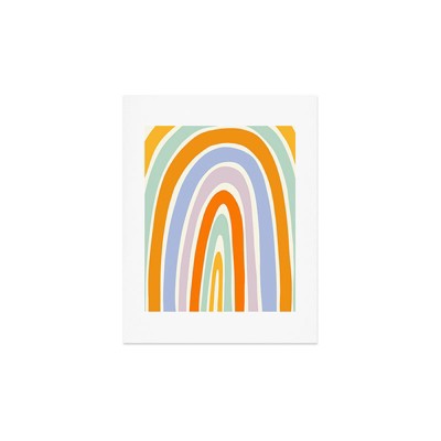 Lane and Lucia Mod Rainbow 11" x 14" Art Print - Society6