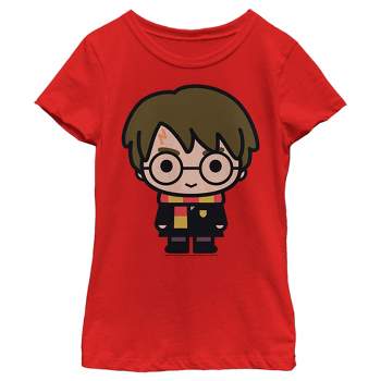Girl's Harry Potter Harry Kawaii Cutie T-Shirt