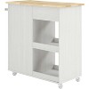 Modway Culinary Kitchen Cart With Towel Bar - 3 of 3