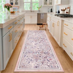 Fulvari Area Rug,Rugs for Living Room & Bedroom,Bohemian Washable Rug with TPR Gripper,Recycled Polyester Low-Pile Pet & Kid Safe - 1 of 4