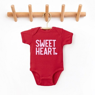 The Juniper Shop Sweetheart Puff Print Baby Bodysuit