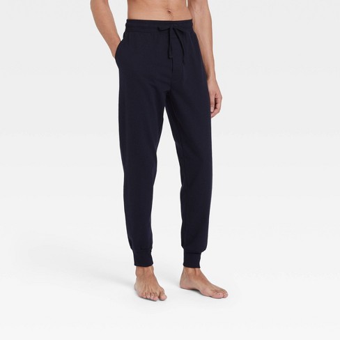 Hanes Premium Men's French Terry Jogger Pajama Pants - Blue XXL