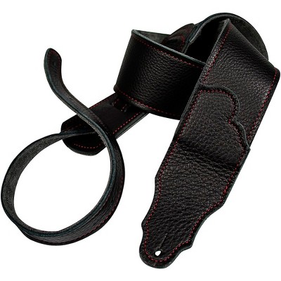 Franklin Strap 2.5 Original Black Glove Leather Guitar Strap : Target