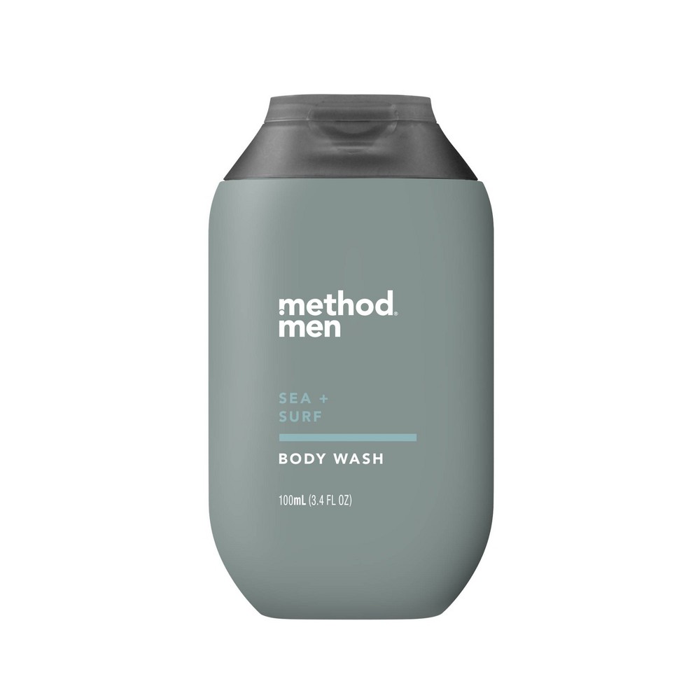 Photos - Shower Gel Method Sea and Surf Men's Body Wash - Trial Size - 3.4 fl oz 