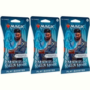 Magic the Gathering 3 Packs MTG Play Booster Pack Lot MTG Murder at Karlov Manor - 1 of 1