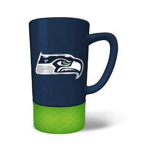 NFL Seattle Seahawks 15oz Jump Mug with Silicone Grip - 1 of 2